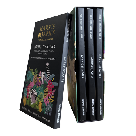 100% Cacao Chocolate Bar Library