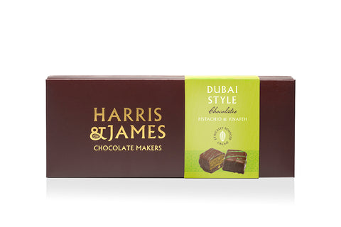 Dubai Style Pistachio & Knafeh Chocolate box