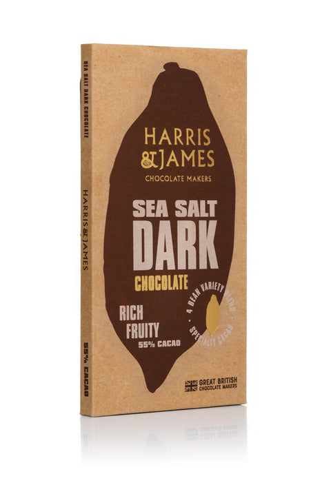 Dark Chocolate Bar Library, 4 Flavours