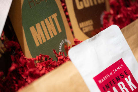large luxury christmas vegan foodie hamper;