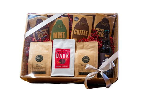 large luxury christmas vegan foodie hamper