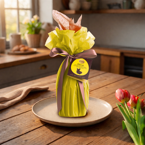 Small Milk Chocolate Easter Egg with 12 Cheeky Chocolate Bunnies