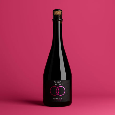 Flint Vineyard Charmat Rosé sparkling wine