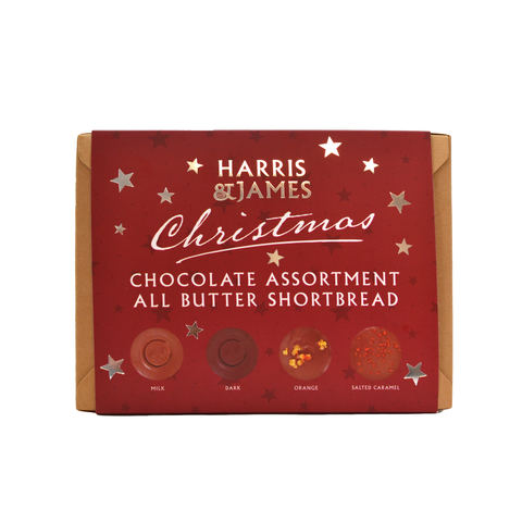 Christmas Chocolate Assortment All Butter Shortbread