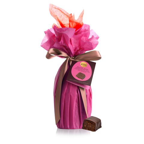 Salted Dark Easter Egg with 4 Hazelnut Crunch Chocolates - VEGAN