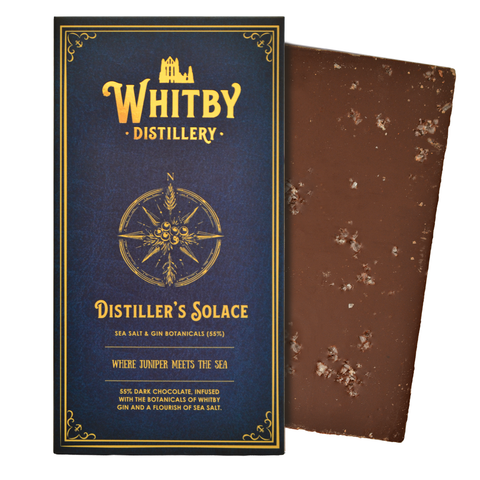 Distiller's Solace – Gin Botanicals 55% Dark Chocolate | 86g