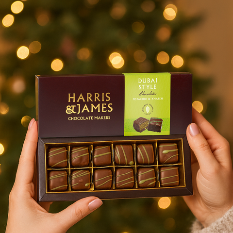 Dubai Style Pistachio Knafeh Chocolate Box