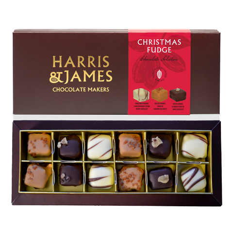 Christmas Fudge Selection Box