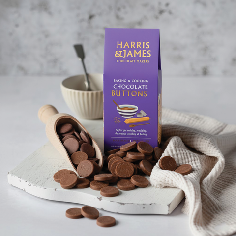 Baking and Cooking Chocolate Buttons -240g