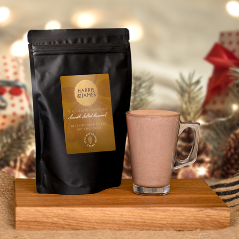 Pure Grated Hot Chocolate - Salted Caramel Milk Chocolate 250g