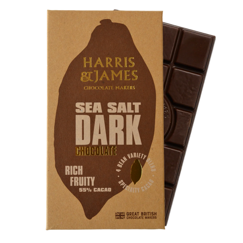 Sea Salt Dark Chocolate Bar. 86g