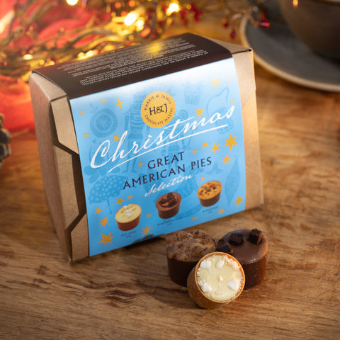Festive Christmas Great American Pies Individual Selection Box