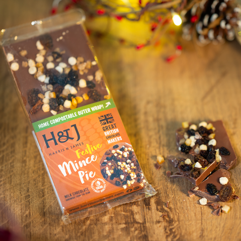 Festive Mince Pie Chocolate Bar