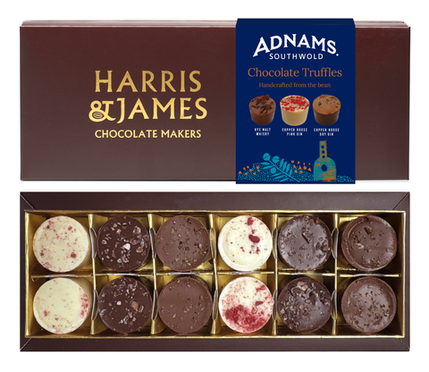 Adnams Spirits Chocolate Truffle Selection Box