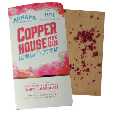 Adnams Pink Gin Chocolate Bar