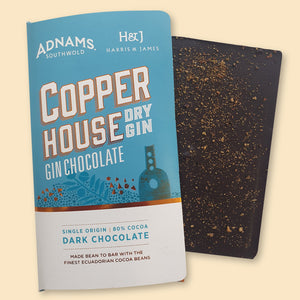 Adnams Copper House Dry Gin Chocolate Bar