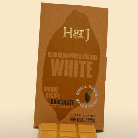 H&J Caramelised White Chocolate Bar