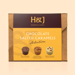 Salted Caramel Individual Chocolate Selection Box (12)