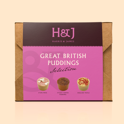 Great British Puddings Individual Chocolate Selection Box (12)