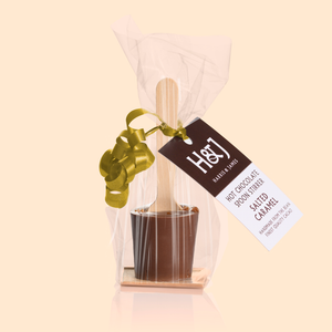 hot chocolate spoon stirrers salted caramel