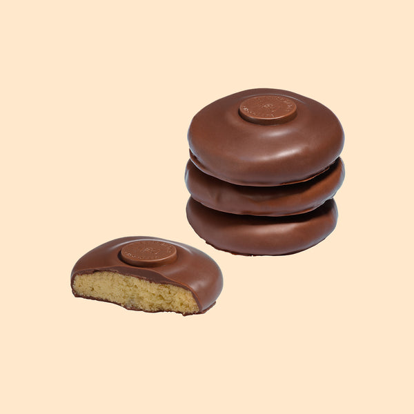 Milk Chocolate All Butter Shortbread Biscuits