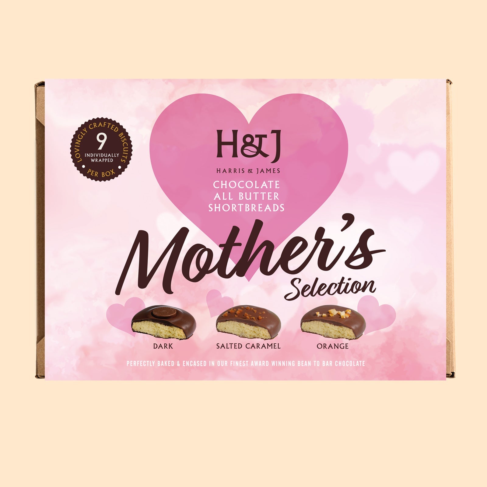 Mother's Day Chocolate Lovers Shortbread Biscuits