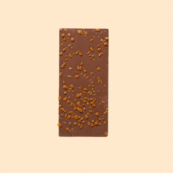Salted Caramel Inclusions Chocolate Bar